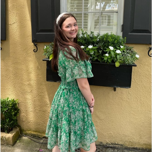 max studio green dress - Picture 3 of 5